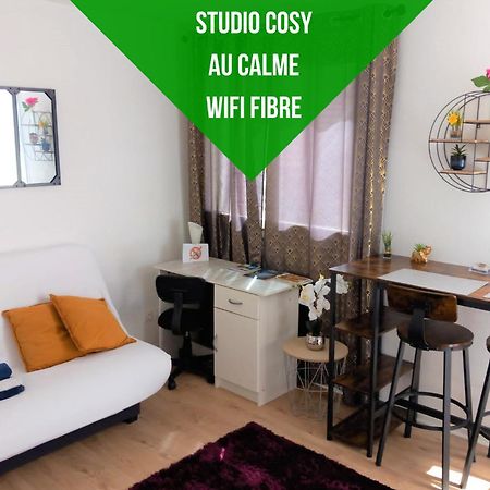 Le Zen -Studio Tout Equipe- Wifi Fibre- Centre Ville Avec Parking Tarbes Ngoại thất bức ảnh